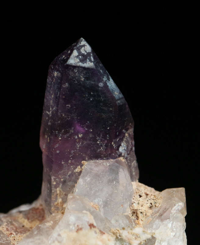 Amethyst Quartz on Matrix, Gobobosebberge Mnt, Namibia