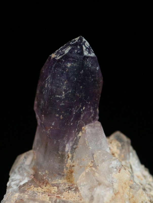 Amethyst Quartz on Matrix, Gobobosebberge Mnt, Namibia