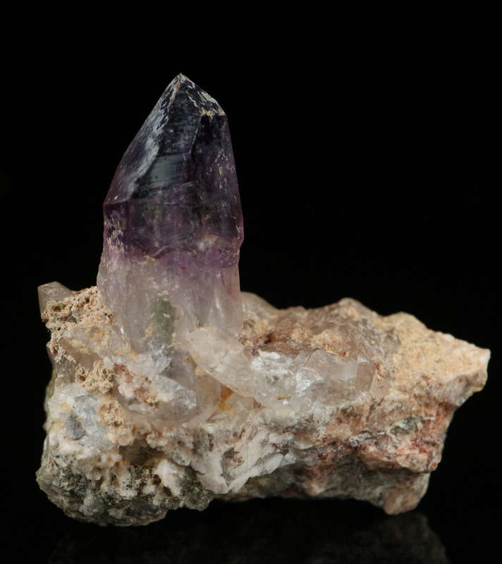 Amethyst Quartz on Matrix, Gobobosebberge Mnt, Namibia