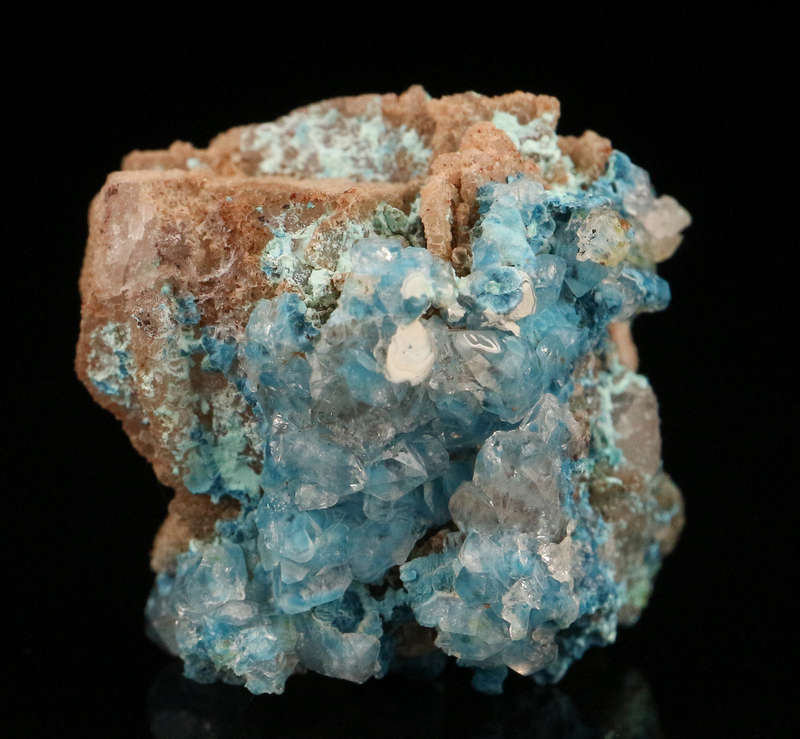 Shattuckite incl Quartz, Kaokoveld Region, Namibia