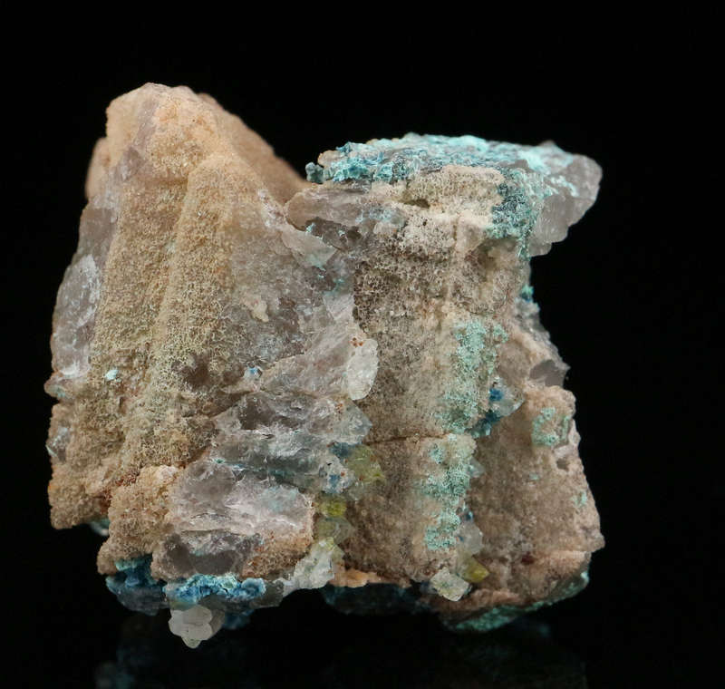 Shattuckite incl Quartz, Kaokoveld Region, Namibia