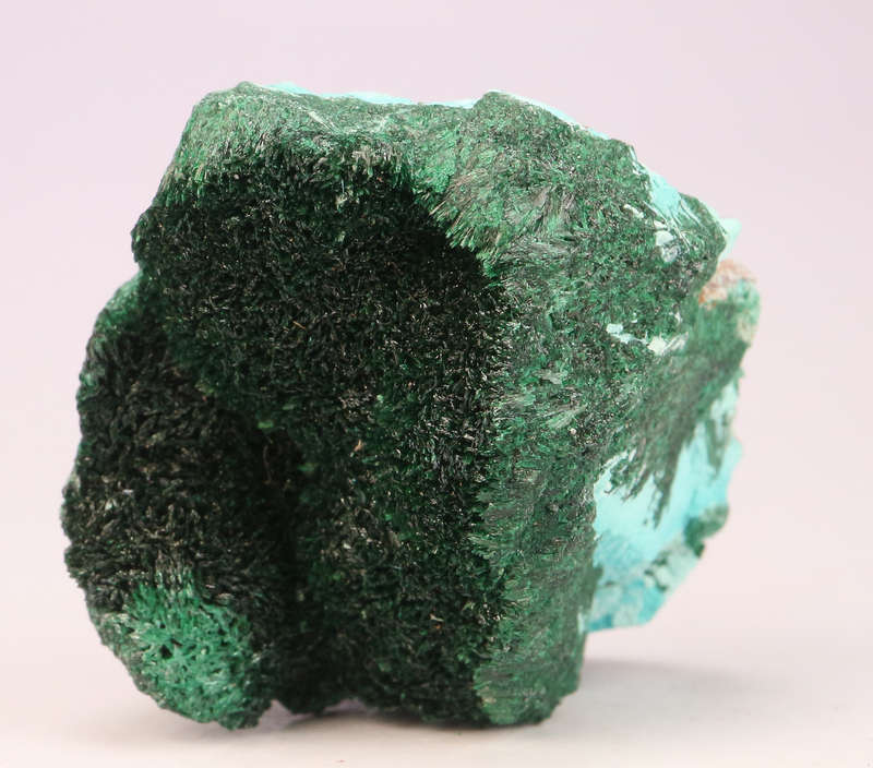 Malachite on Chrysocolla, Mashamba West Mine, DRC