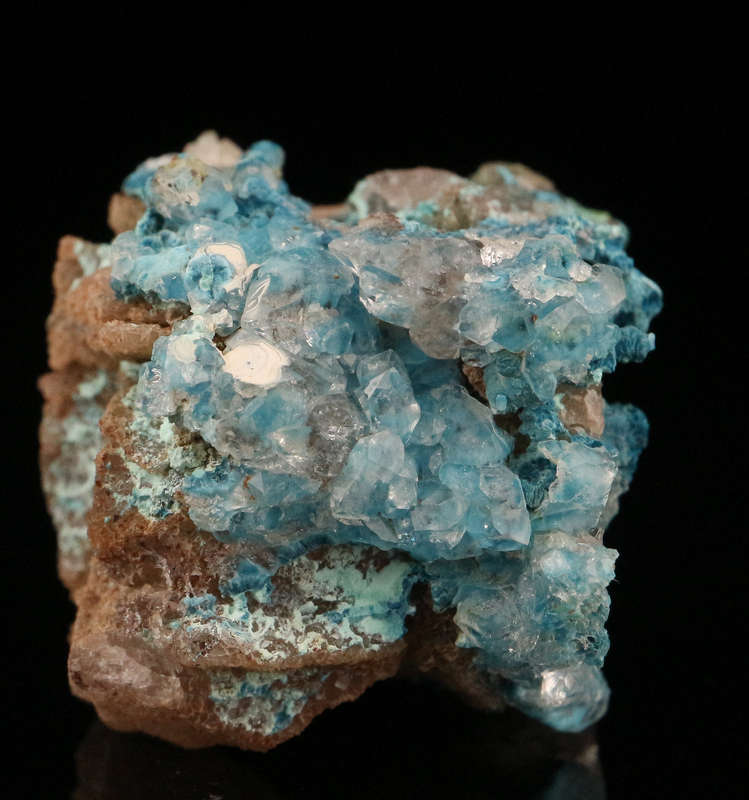 Shattuckite incl Quartz, Kaokoveld Region, Namibia