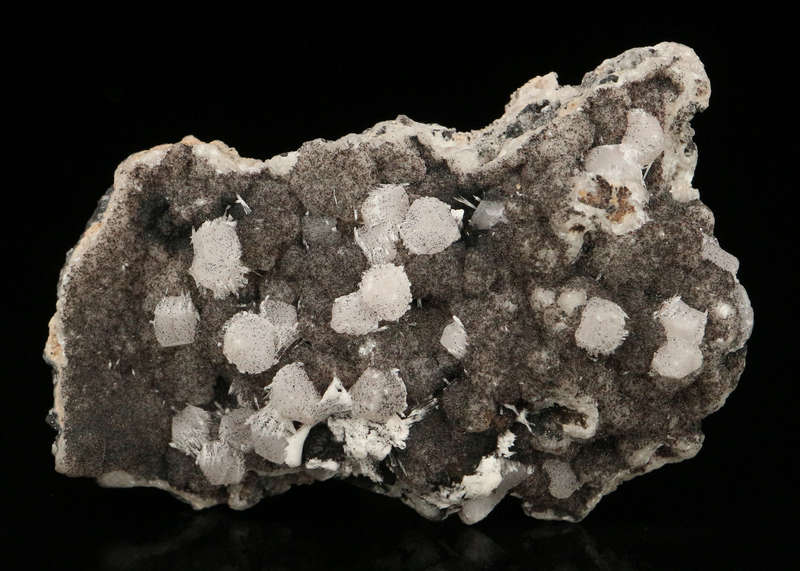 Calcite on Matrix, "N'Chwaning II Mine, Kalahari Manganese Field, Northern Cape, South Africa "