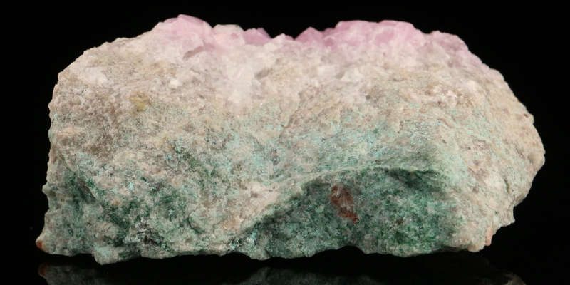 Cobaltoan Calcite on Matrix, Mashamba West Mine, DRC