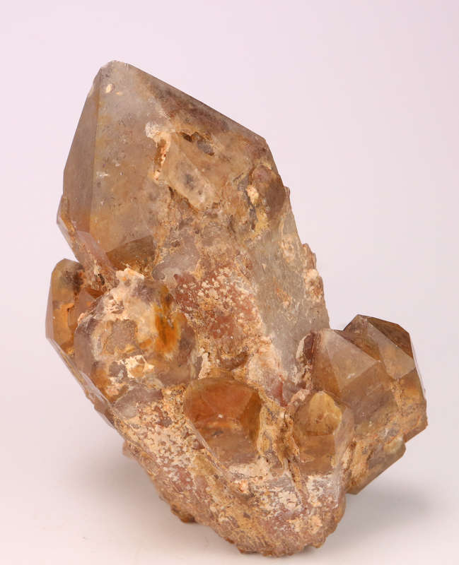 Goethite included Quartz Floater, Orange River Area, Northern Cape, South Africa