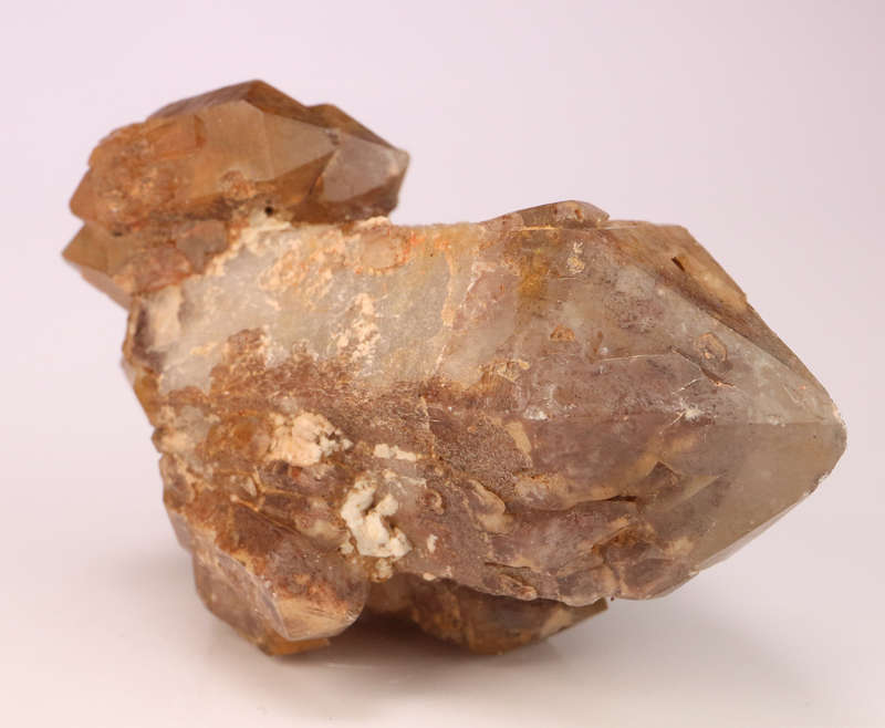 Goethite included Quartz Floater, Orange River Area, Northern Cape, South Africa