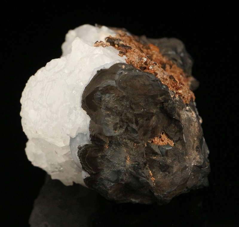 Quartz on Chalcedony on Matrix,"N'Chwaning II Mine, Kalahari Manganese Field, Northern Cape, South A
