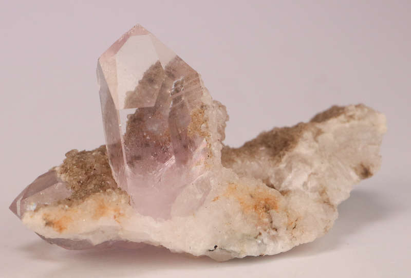 Amethyst Quartz on matrix, Gobobosebberge Mnt, Namibia