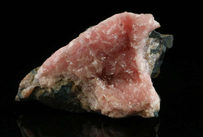 Rhodochrosite on Matrix,"N'Chwaning II Mine, Kalahari Manganese Field, Northern Cape, South Africa.