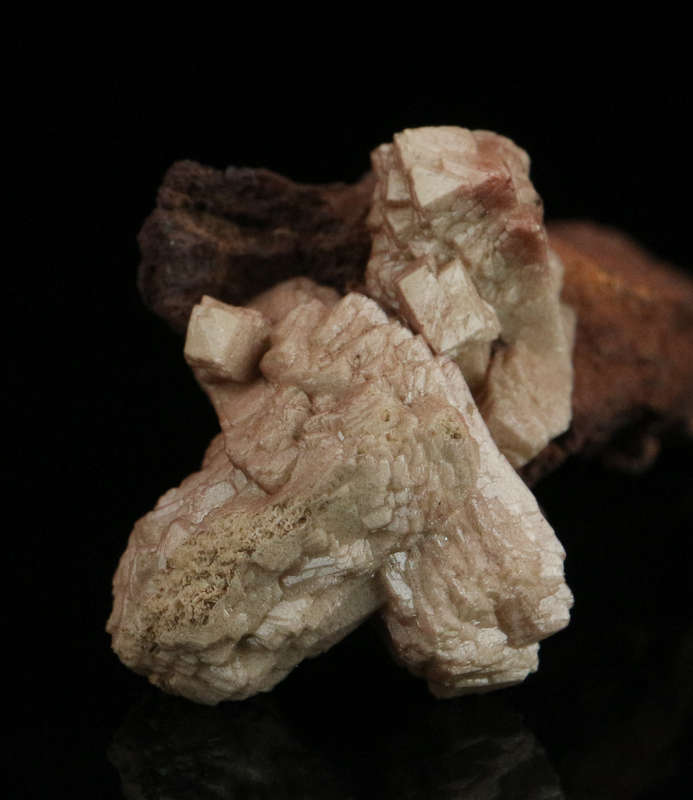 Olmiite on Matrix, "N'Chwaning II Mine, Kalahari Manganese Field, Northern Cape, South Africa "