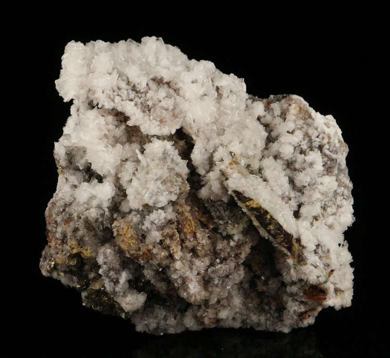 Calcite, Baryte & Pyrite Cluster,"N'Chwaning II Mine, Kalahari Manganese Field, Northern Cape, South