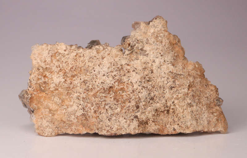 Black Hematite in Quartz Cluster, Orange River Area, Northern Cape, South Africa