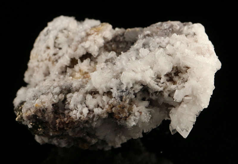 Calcite, Baryte & Pyrite Cluster,"N'Chwaning II Mine, Kalahari Manganese Field, Northern Cape, South