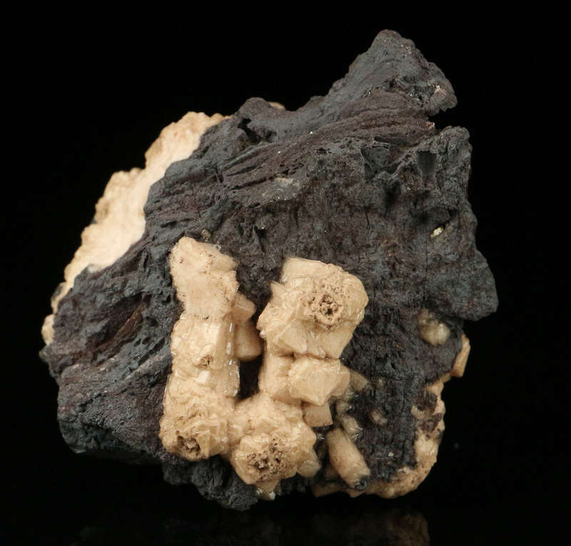 Olmiite on Matrix, "N'Chwaning II Mine, Kalahari Manganese Field, Northern Cape, South Africa "