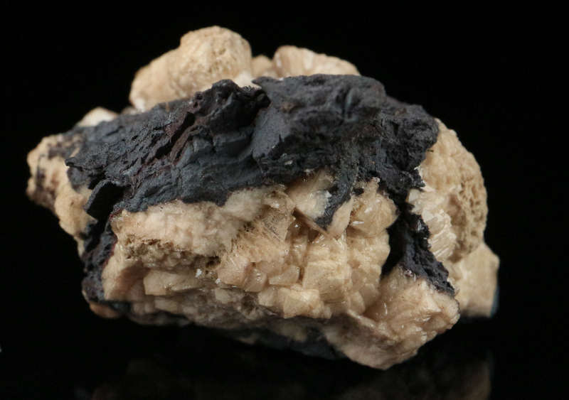 Olmiite on Matrix, "N'Chwaning II Mine, Kalahari Manganese Field, Northern Cape, South Africa "