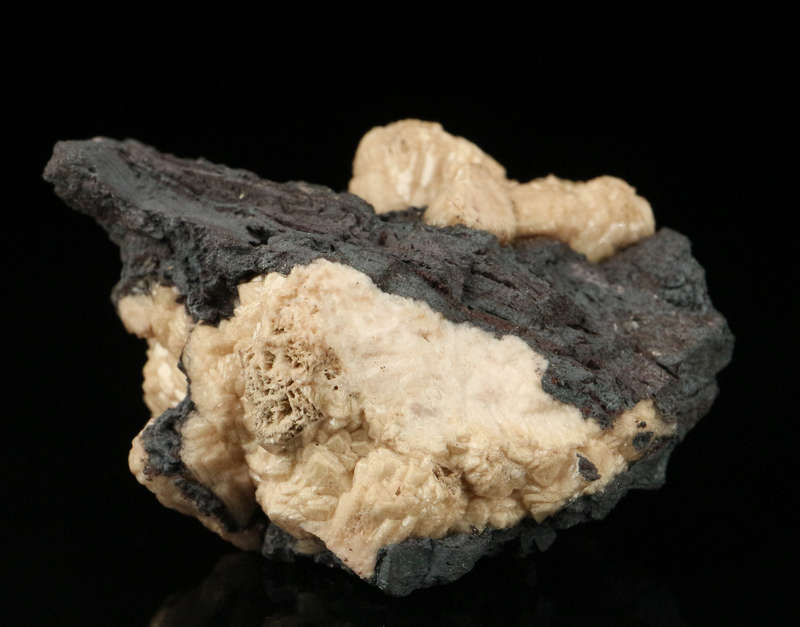 Olmiite on Matrix, "N'Chwaning II Mine, Kalahari Manganese Field, Northern Cape, South Africa "