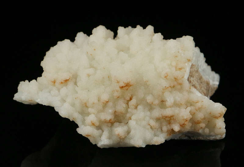 Quartz on Smithsonite, Skorpion Mine, Karas Region, Namibia