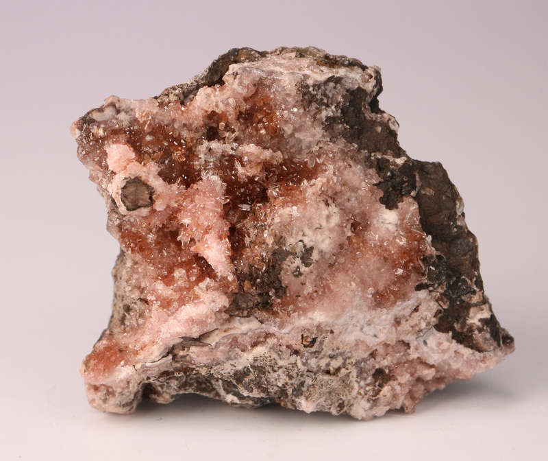 Rhodochrosite on Matrix, N'Chwaning II, Northern Cape, South Africa