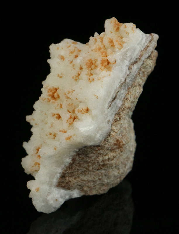 Quartz on Smithsonite, Skorpion Mine, Karas Region, Namibia