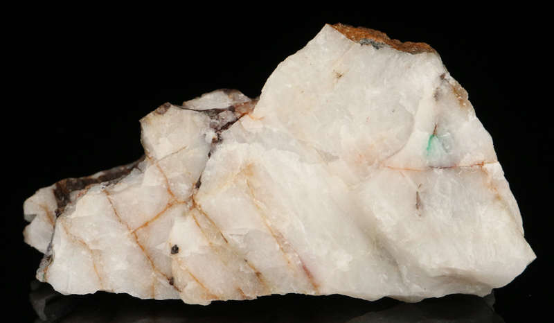 Zincolibethenite on Quartz, Skorpion Mine, Karas Region, Namibia