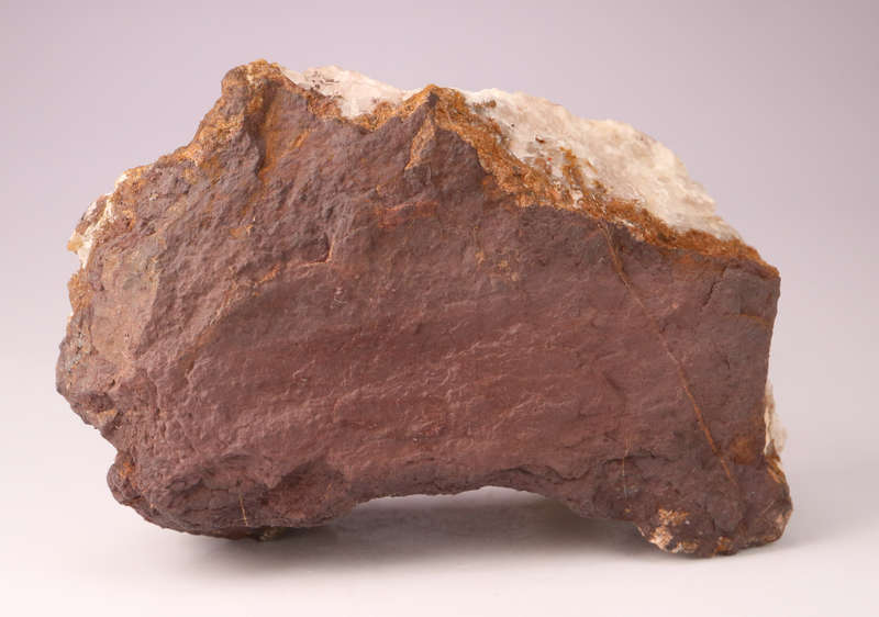 Calcite on Goethite and Calcite, N'Chwaning II, Northern Cape, South Africa