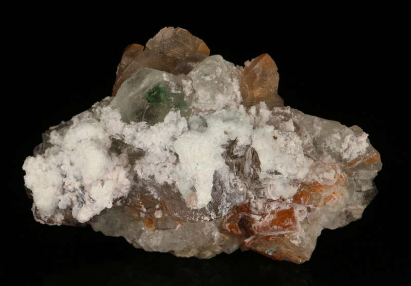 Opal-AN, Fluorite on Quartz, Erongo Mnt Region, Namibia