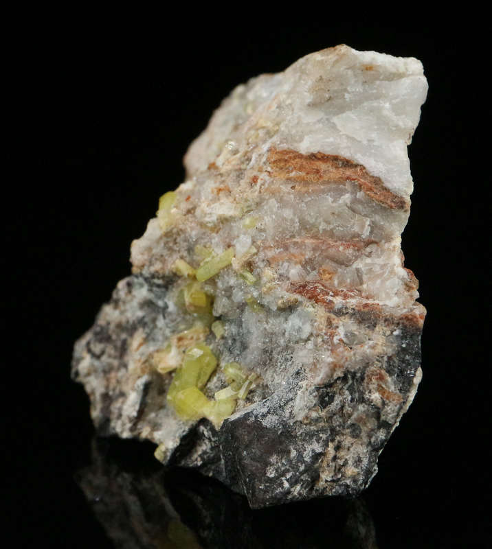 Ettringite on Matrix, "N'Chwaning II Mine, Kalahari Manganese Field, Northern Cape, South Africa "