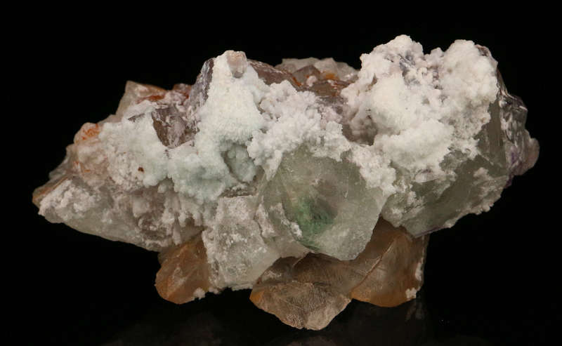 Opal-AN, Fluorite on Quartz, Erongo Mnt Region, Namibia