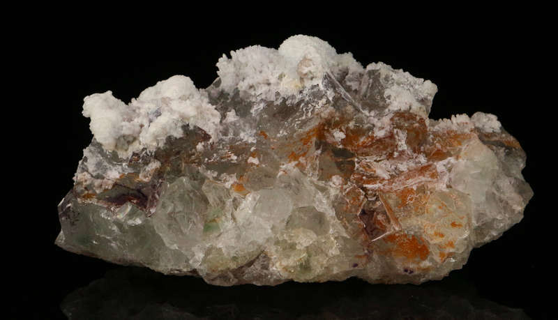 Opal-AN, Fluorite on Quartz, Erongo Mnt Region, Namibia