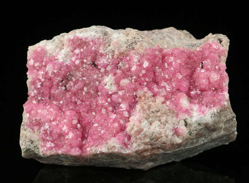 Cobaltoan Calcite on Matrix, Mashamba West Mine, DRC