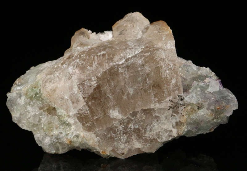 Opal-AN, Fluorite on Quartz, Erongo Mnt Region, Namibia