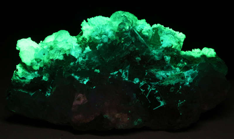 Opal-AN, Fluorite on Quartz, Erongo Mnt Region, Namibia
