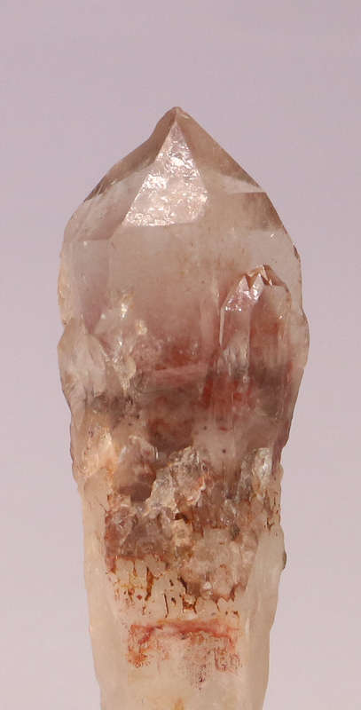 Hematite incl Quartz Point, Orange River Area, Northern Cape, South Africa