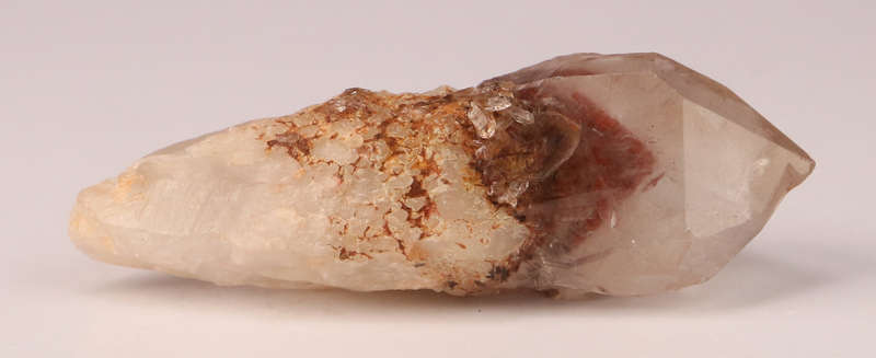 Hematite incl Quartz Point, Orange River Area, Northern Cape, South Africa