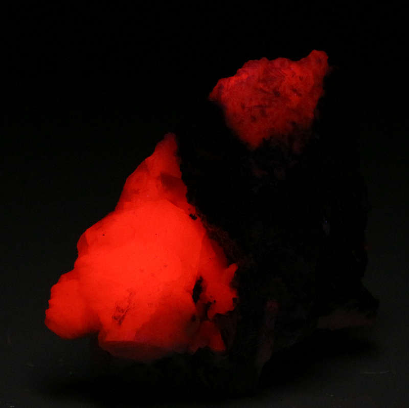 Manganoan Calcite Cluster,"N'Chwaning II Mine, Kalahari Manganese Field, Northern Cape, South Africa