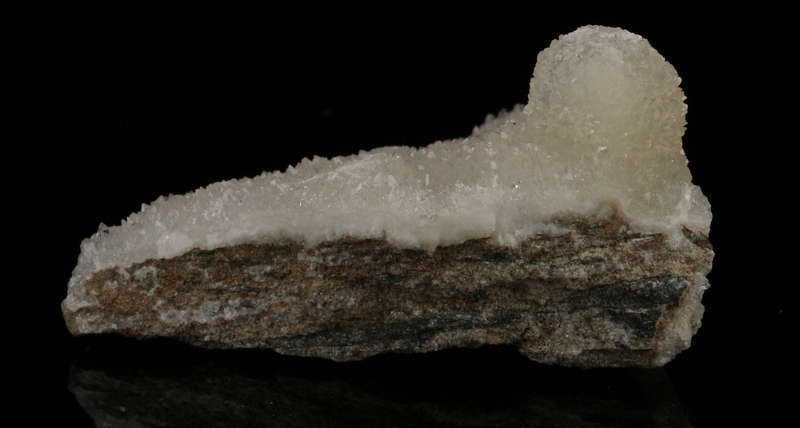 Quartz on Chalcedony, Skorpion Mine, Karas Region, Namibia