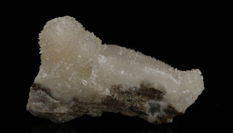 Quartz on Chalcedony, Skorpion Mine, Karas Region, Namibia
