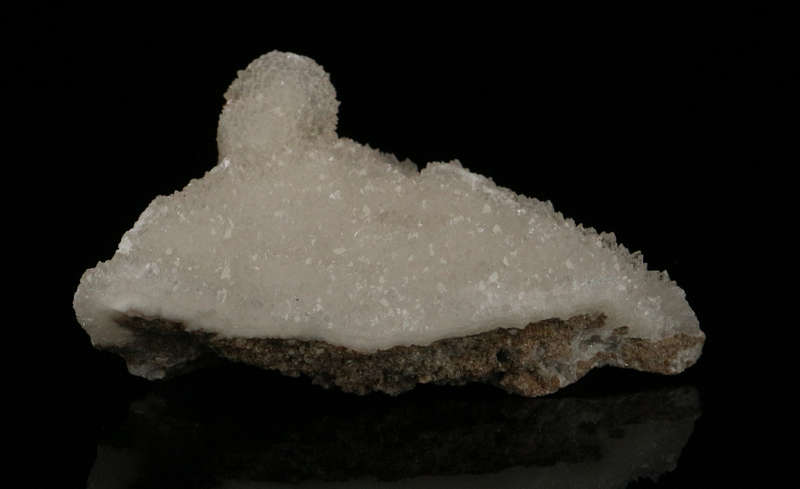 Quartz on Chalcedony, Skorpion Mine, Karas Region, Namibia