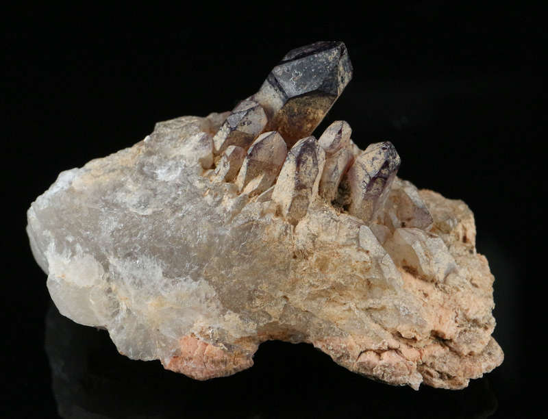 Amethyst Quartz on Matrix, Gobobosebberge Mnt, Namibia