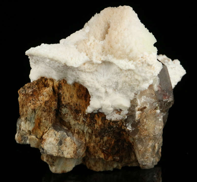 Opal-AN on Quartz, Erongo Mnt Region, Namibia