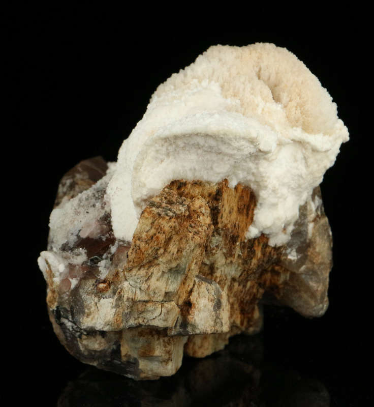 Opal-AN on Quartz, Erongo Mnt Region, Namibia