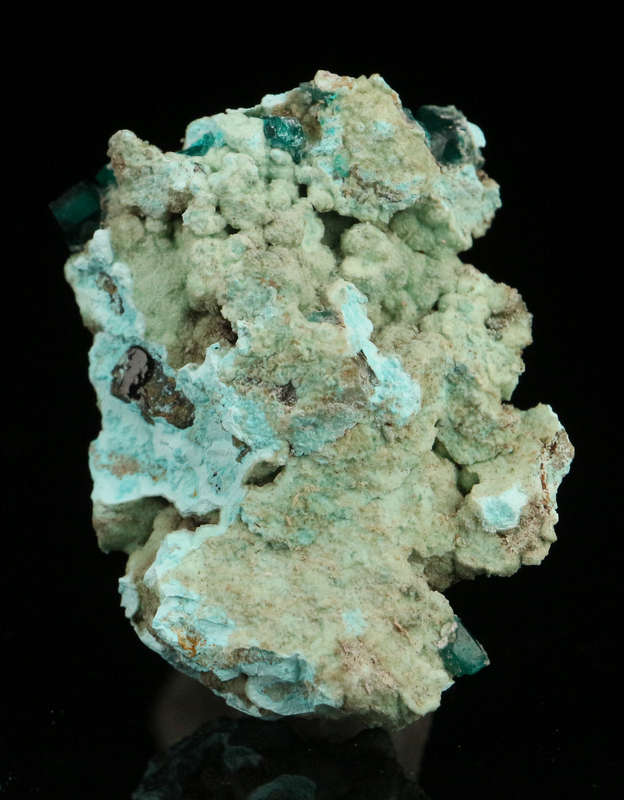 Malachite & Shattuckite, Mashamba West Mine, DRC