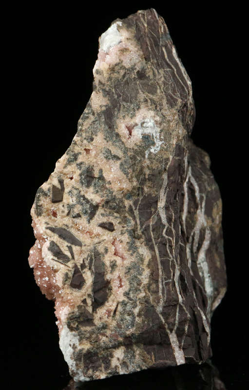 Rhodochrosite on Matrix,"N'Chwaning II Mine, Kalahari Manganese Field, Northern Cape, South Africa.
