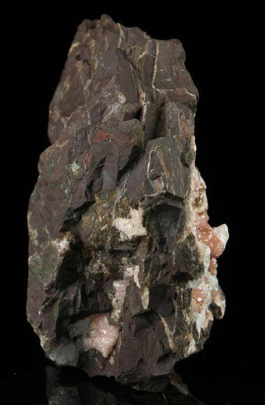Rhodochrosite on Matrix,"N'Chwaning II Mine, Kalahari Manganese Field, Northern Cape, South Africa.