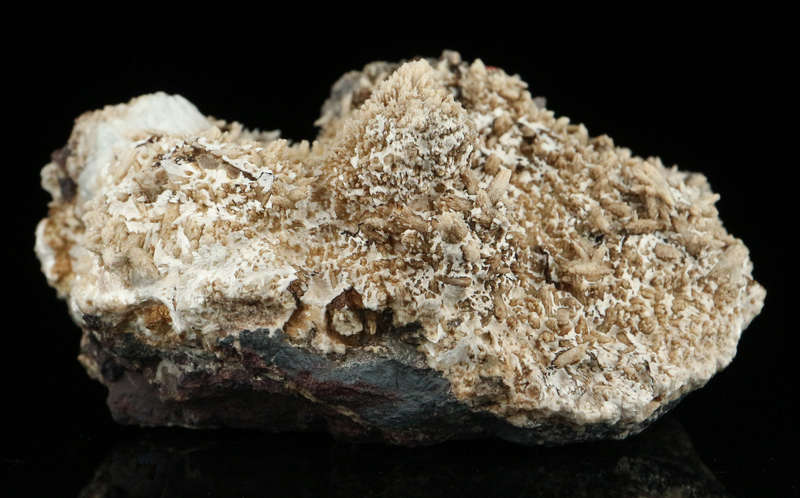 Calcite on Matrix"N'Chwaning II Mine, Kalahari Manganese Field, Northern Cape, South Africa. "