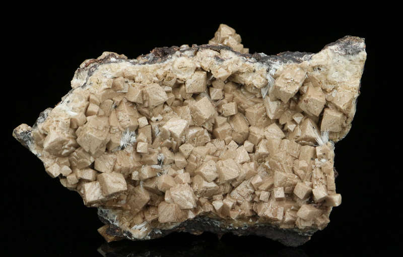 Olmiite & Bultfonteinite on Matrix,"N'Chwaning II Mine, Kalahari Manganese Field, Northern Cape, Sou