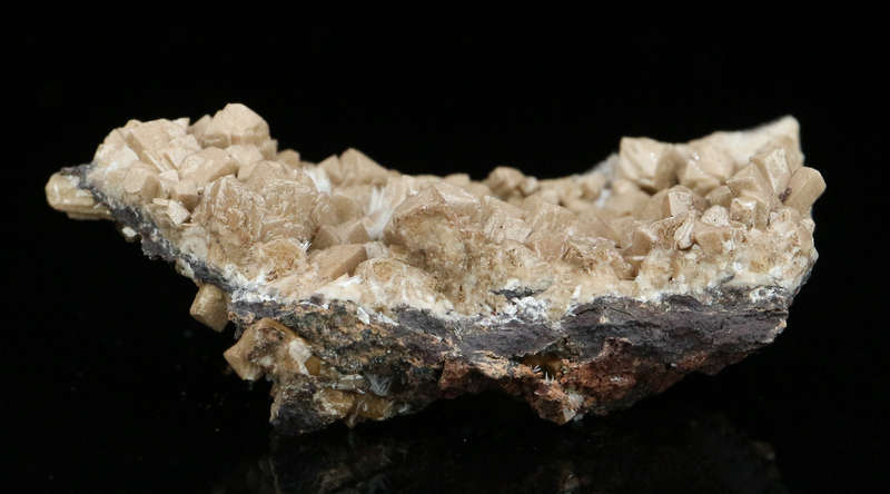 Olmiite & Bultfonteinite on Matrix,"N'Chwaning II Mine, Kalahari Manganese Field, Northern Cape, Sou