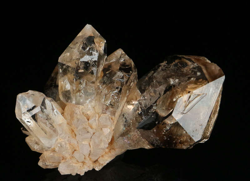 Smoky Quartz Cluster, Gobobosebberge Mnt, Namibia