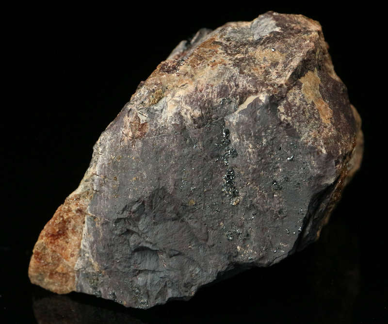 Hematite on Matrix, "N'Chwaning II Mine, Kalahari Manganese Field, Northern Cape, South Africa. "
